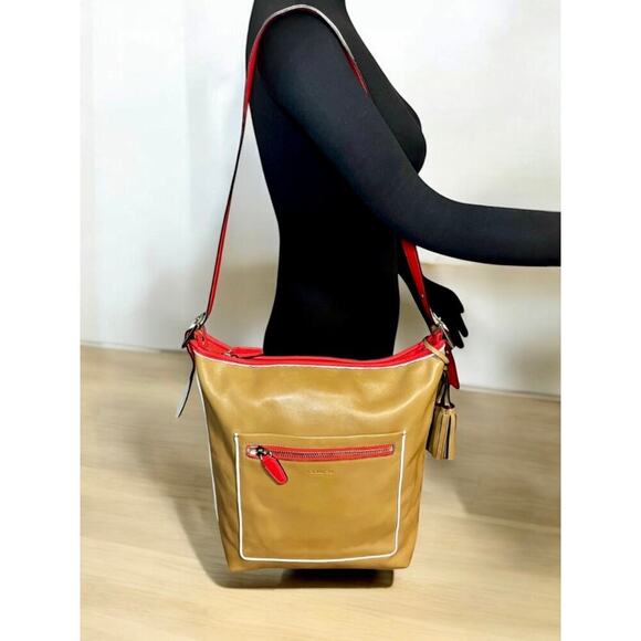 Coach 22414 Legacy Large Duffle Bag & 48885 Legacy Zip Wallet - Picture 9 of 16